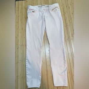 Express Women’s Pink Denim Jeans. Size 8.